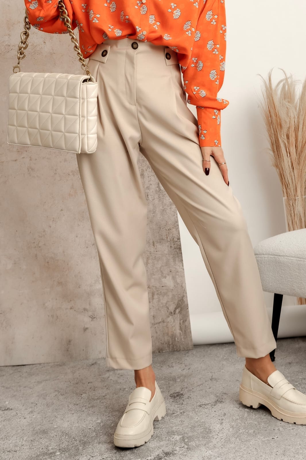 Trousers SIMPLICITY - beige