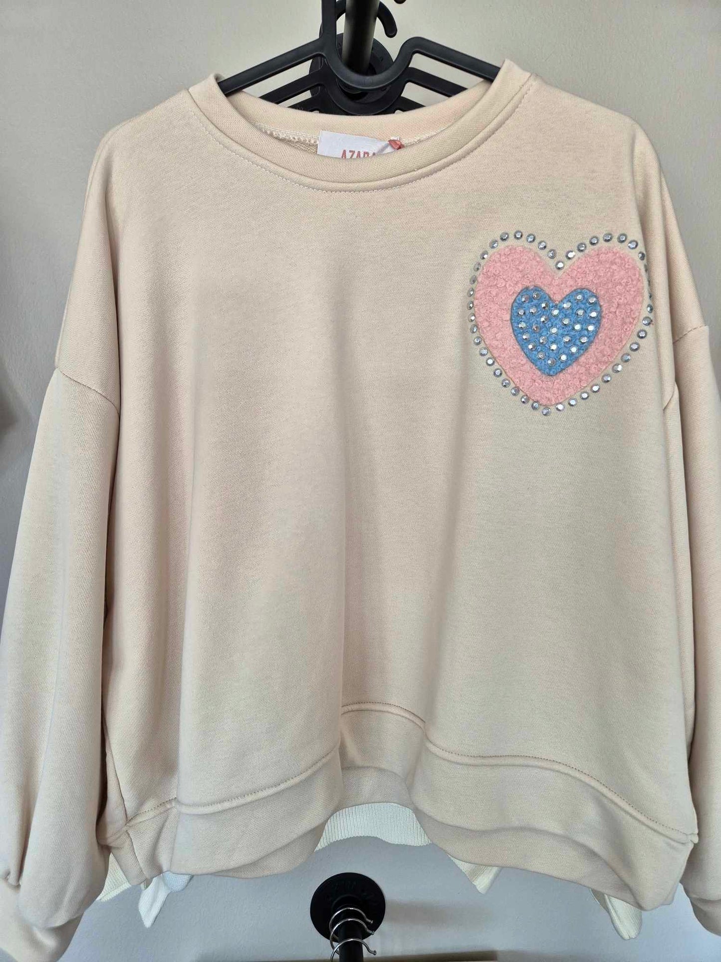 Sweatshirt - beige