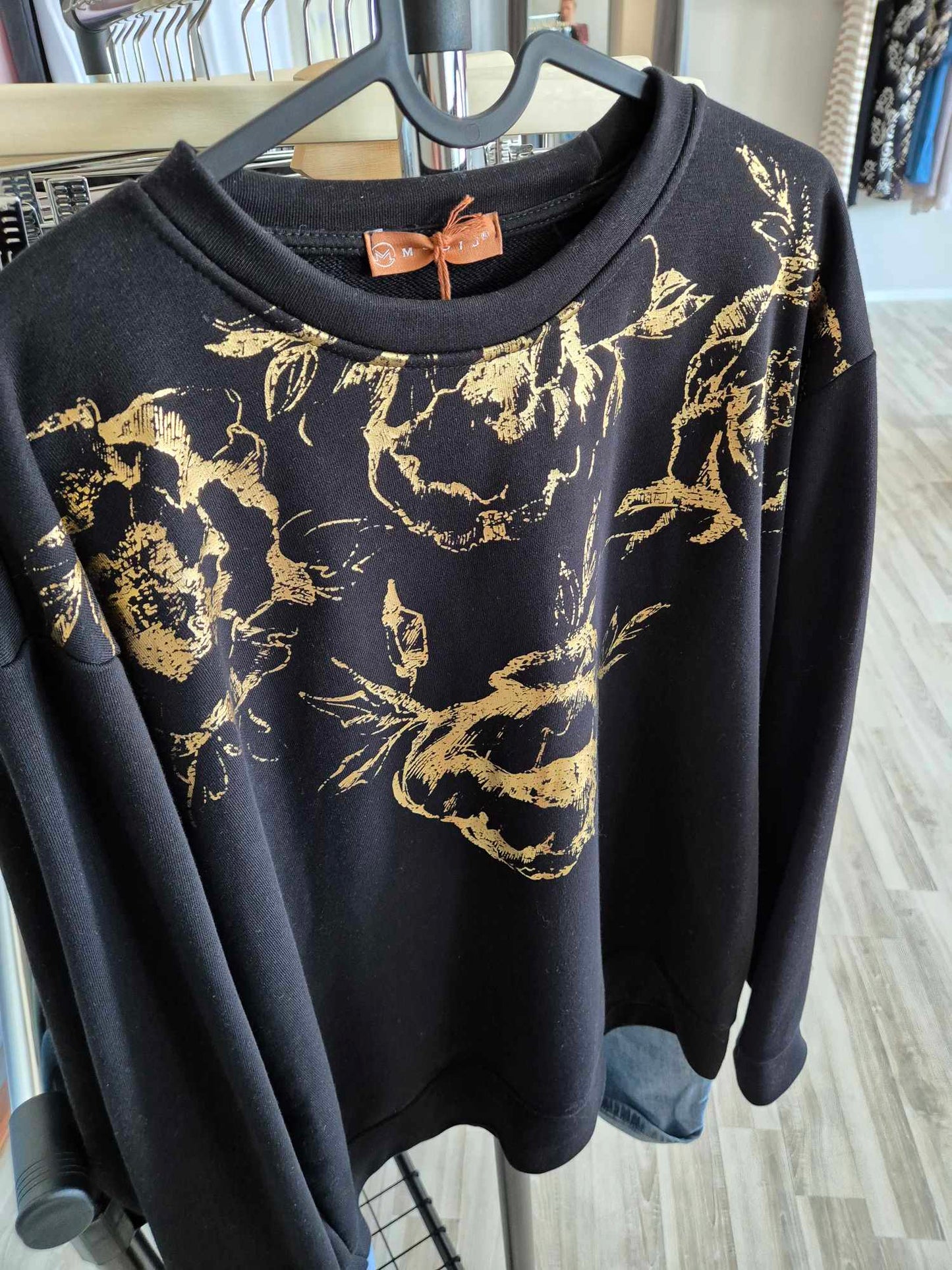 Sweatshirt - gold